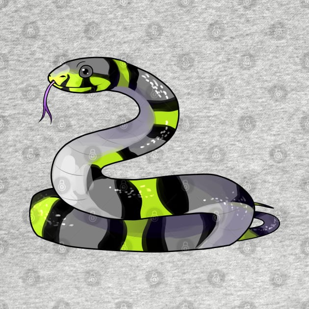 Agender Snake by candychameleon